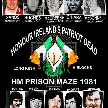 Artwork thumbnail, Irish Hunger Strike 1981 by REAL IRISH GIFTS