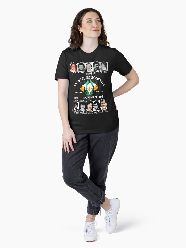 Thumbnail 4 of 7, Essential T-Shirt, Irish Hunger Strike 1981 designed and sold by FemWear.