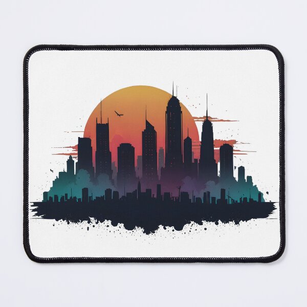 Item preview, Skyscrapers in the Sunset of the City designed and sold by Amir Hossein Saadat.