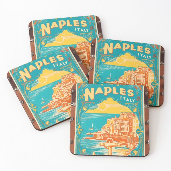 Item preview, Naples Italy Vintage Travel Tourism  designed and sold by TravelersGems.