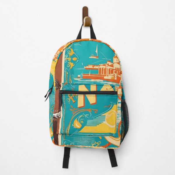 Item preview, Naples Italy Vintage Travel Tourism designed and sold by TravelersGems.