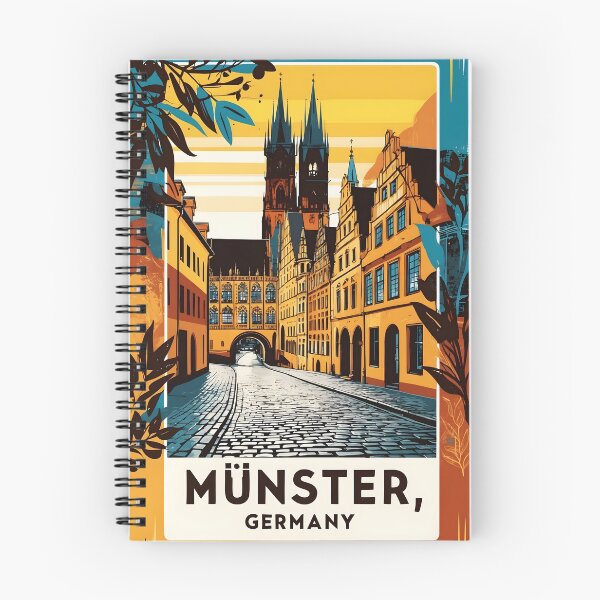 Item preview, Munster Germany Vintage Travel Tourism  designed and sold by TravelersGems.