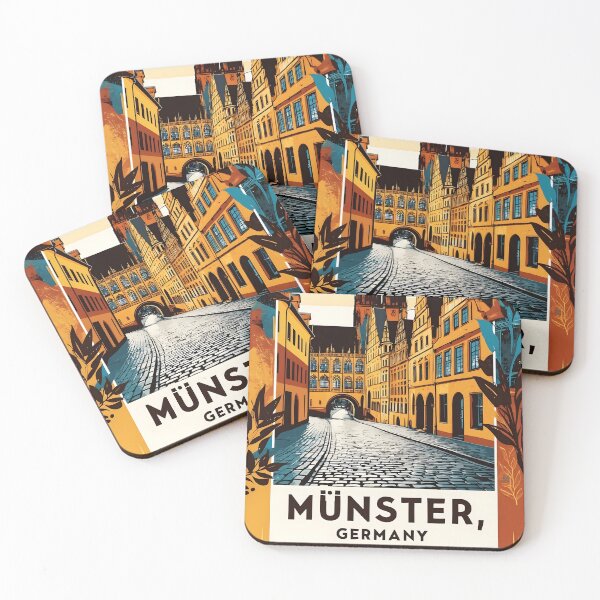 Item preview, Munster Germany Vintage Travel Tourism  designed and sold by TravelersGems.