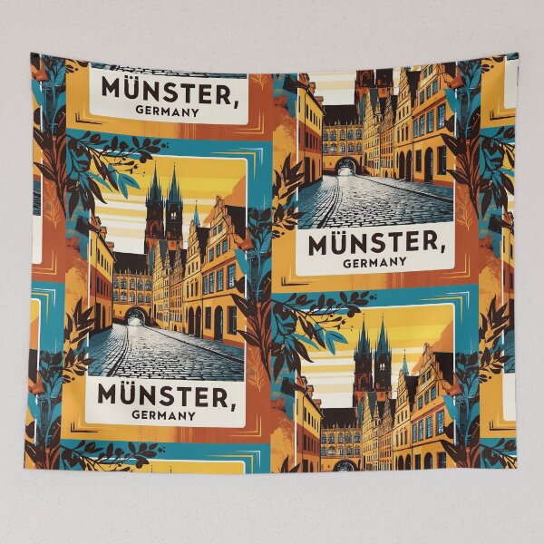 Item preview, Munster Germany Vintage Travel Tourism  designed and sold by TravelersGems.
