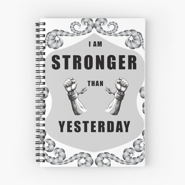 Item preview, "Stronger Today, Unbreakable Tomorrow" designed and sold by RhonDesign.