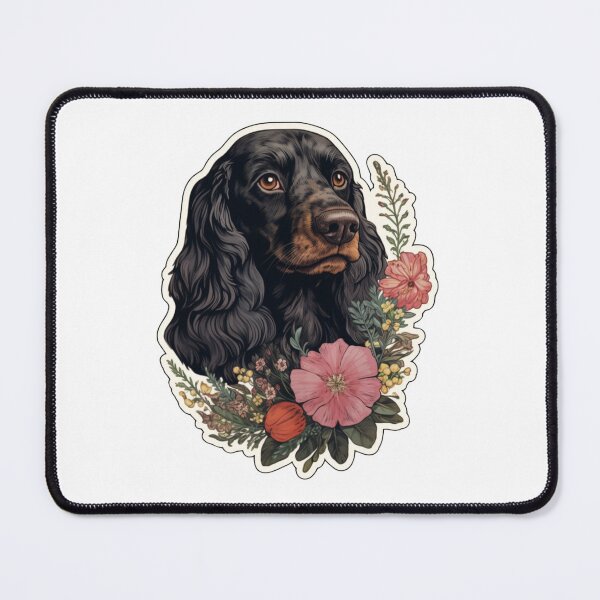Item preview, Cute Flower English Cocker Spaniel Mom Dad Guardian Angel Best Friend Doggie Paw designed and sold by SMARTKIT  DESIGNAGENCY.