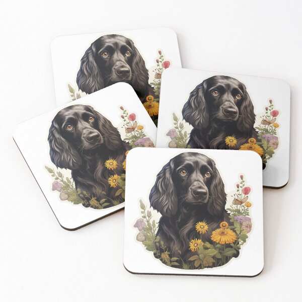 Item preview, Cute Flower English Cocker Spaniel Mom Dad Guardian Angel Best Friend Doggie Paw designed and sold by SMARTKIT  DESIGNAGENCY.