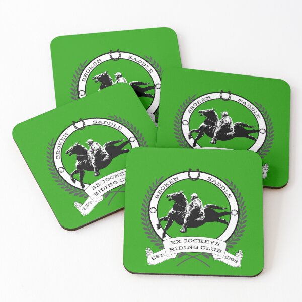 Item preview, Broken Saddle Ex- Jockeys Riding Club designed and sold by DillDog84.