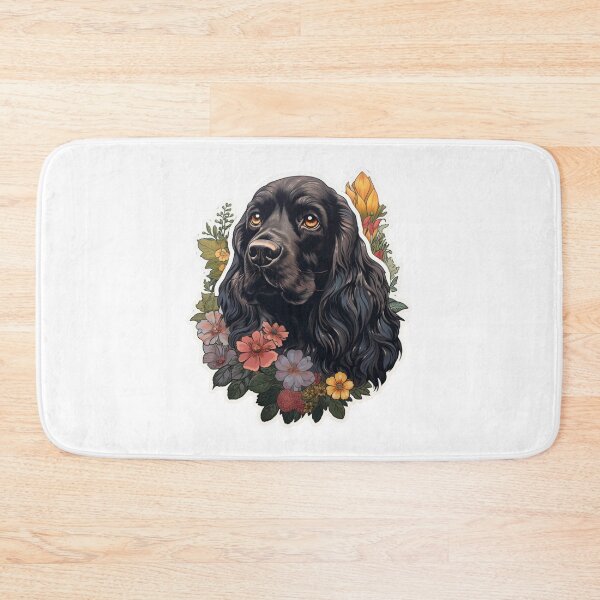 Item preview, Cute Flower English Cocker Spaniel Mom Dad Guardian Angel Best Friend Doggie Paw designed and sold by SMARTKIT  DESIGNAGENCY.