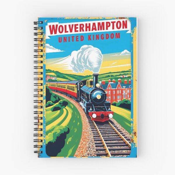 Item preview, Wolverhampton United Kingdom Vintage Travel Tourism  designed and sold by TravelersGems.
