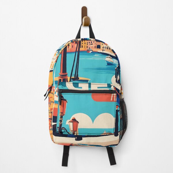 Item preview, Genoa Italy Vintage Travel Tourism  designed and sold by TravelersGems.