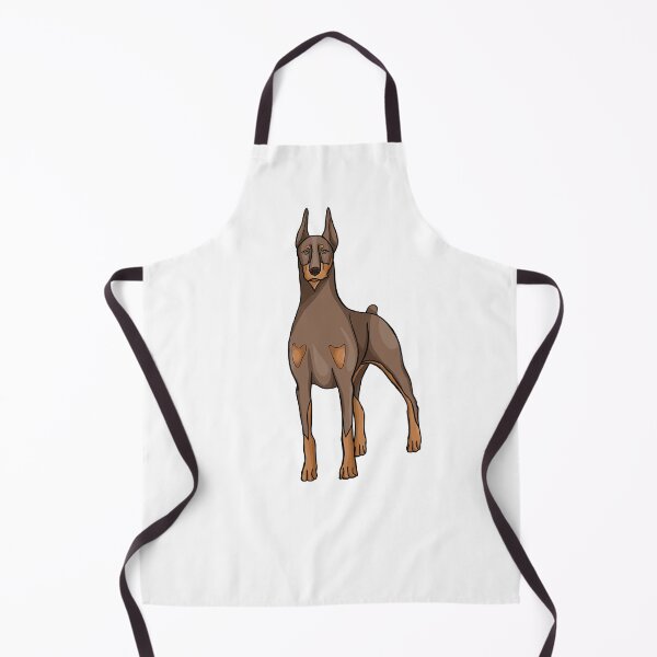 Item preview, Dog of the Doberman breed, Doberman, dog, strict, pet, proudly standing Doberman, designed and sold by Tetiana Pohurska.
