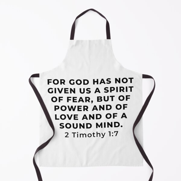 Item preview, 2 Timothy 1:7 Bible Verse designed and sold by SoulQuot.