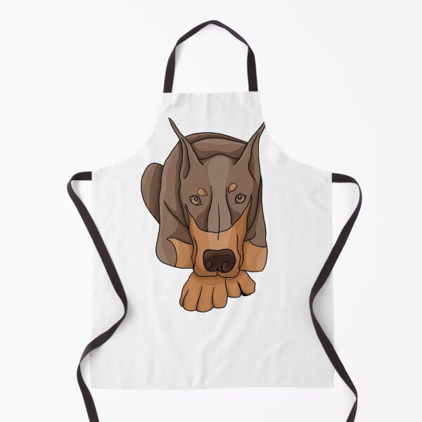 Item preview, Dog of the Doberman breed, Doberman, dog, strict, pet, proudly standing Doberman, designed and sold by Tetiana Pohurska.