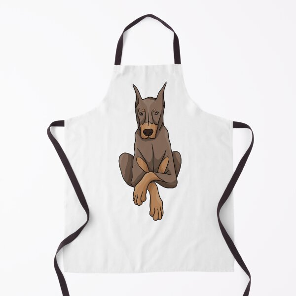 Item preview, Dog of the Doberman breed, Doberman, dog, strict, pet, proudly standing Doberman, designed and sold by Tetiana Pohurska.