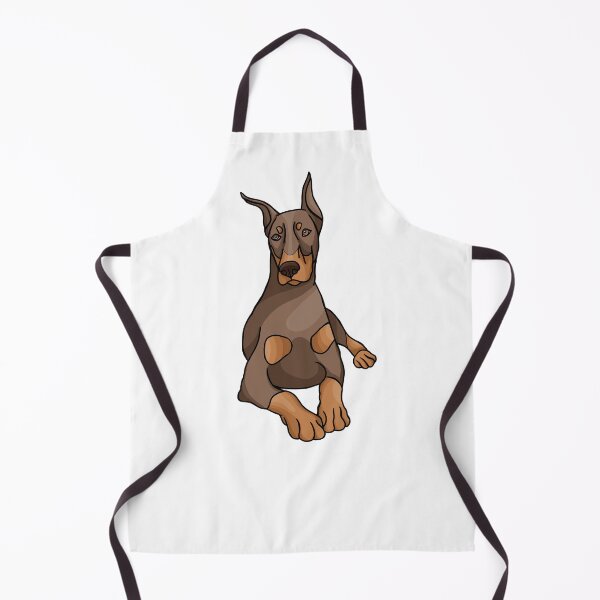 Item preview, Dog of the Doberman breed, Doberman, dog, strict, pet, proudly standing Doberman, designed and sold by Tetiana Pohurska.