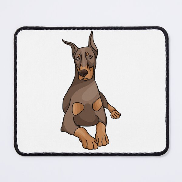 Item preview, Dog of the Doberman breed, Doberman, dog, strict, pet, proudly standing Doberman,  designed and sold by Tetiana Pohurska.
