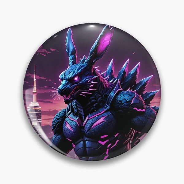 Item preview, RabbitZilla Electrified with an enlarged spikey back designed and sold by DeeperDowntrh.