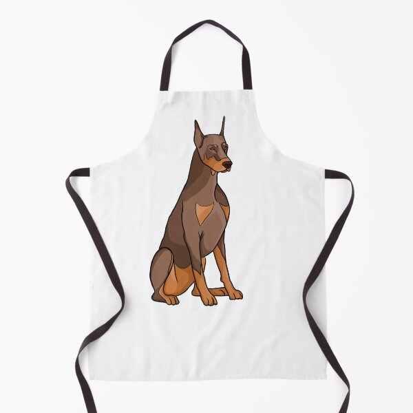 Item preview, Dog of the Doberman breed, Doberman, dog, strict, pet, proudly standing Doberman, designed and sold by Tetiana Pohurska.