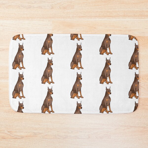 Item preview, Dog of the Doberman breed, Doberman, dog, strict, pet, proudly standing Doberman,  designed and sold by Tetiana Pohurska.
