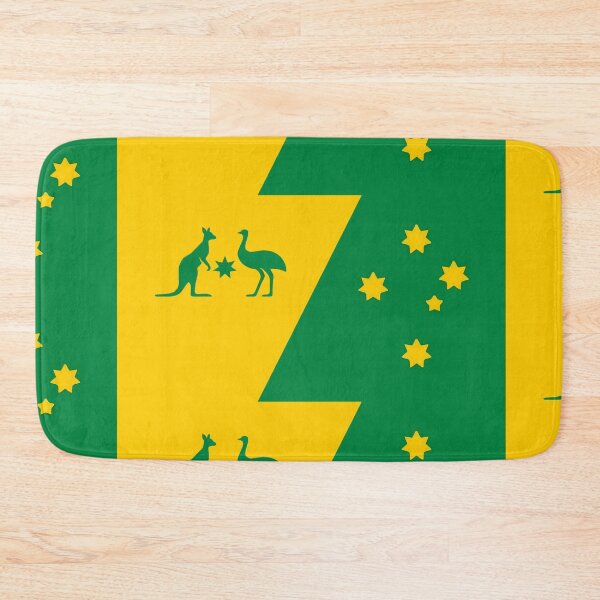 Item preview, Australia Sport Team Crest 2024 edition with Southern Cross  designed and sold by Kangaroo Sun.