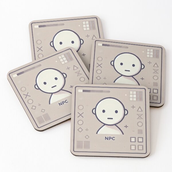Item preview, NPC Mode: Pixelated Minimalism Meets Retro designed and sold by KuroKillin.