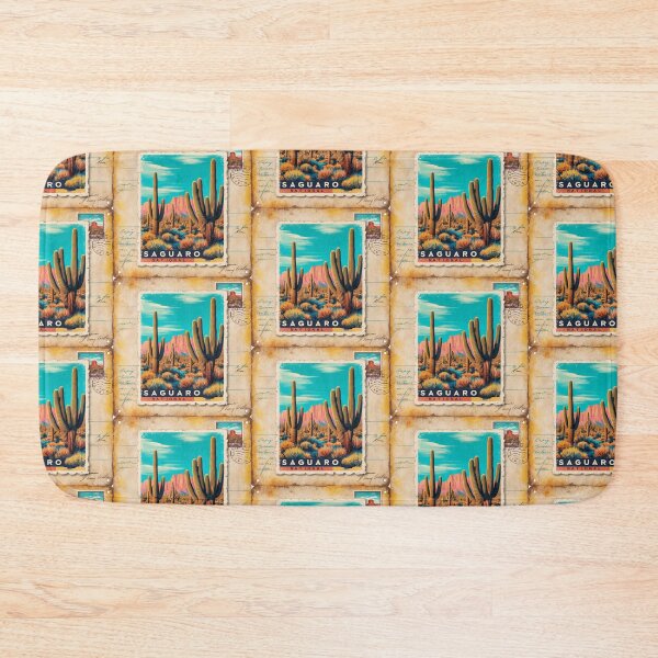 Item preview, Saguaro National Park Postcard Vintage Retro Travel designed and sold by TravelPostcardGems.
