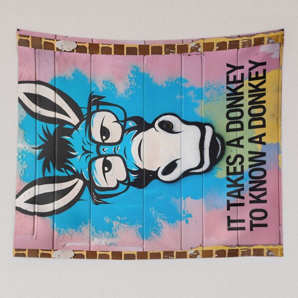 Item preview, It Takes A Donkey To Know A Donkey Funny Quote designed and sold by TheArtOfPat.