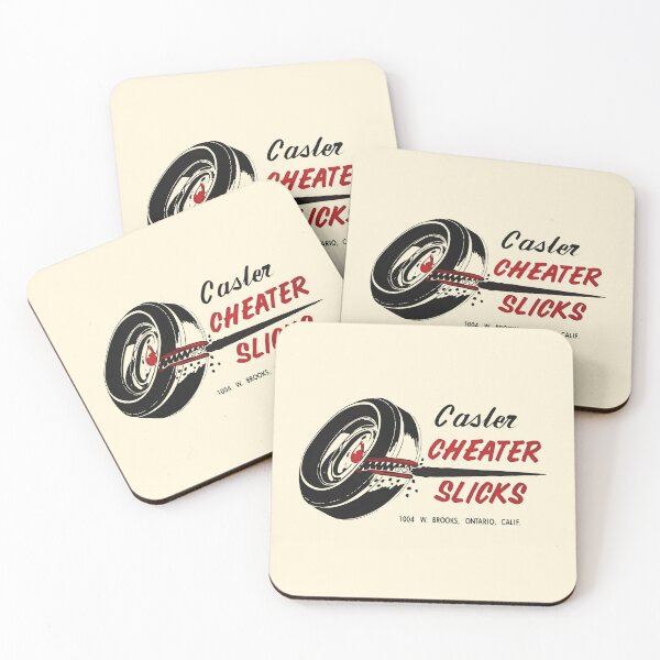Item preview, Vintage Casler Cheater drag slicks California designed and sold by retropetrol.