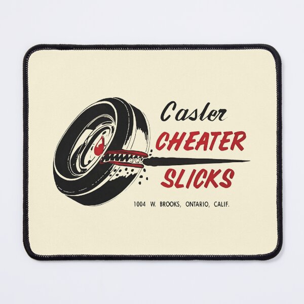 Item preview, Vintage Casler Cheater drag slicks California designed and sold by retropetrol.