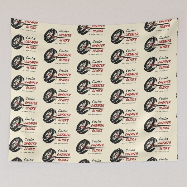 Item preview, Vintage Casler Cheater drag slicks California designed and sold by retropetrol.