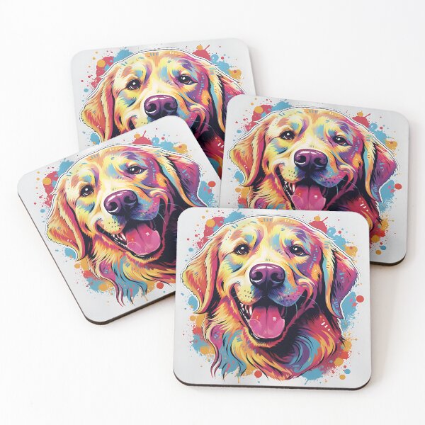 Item preview, golden retriever dog	 designed and sold by Bookee11-.