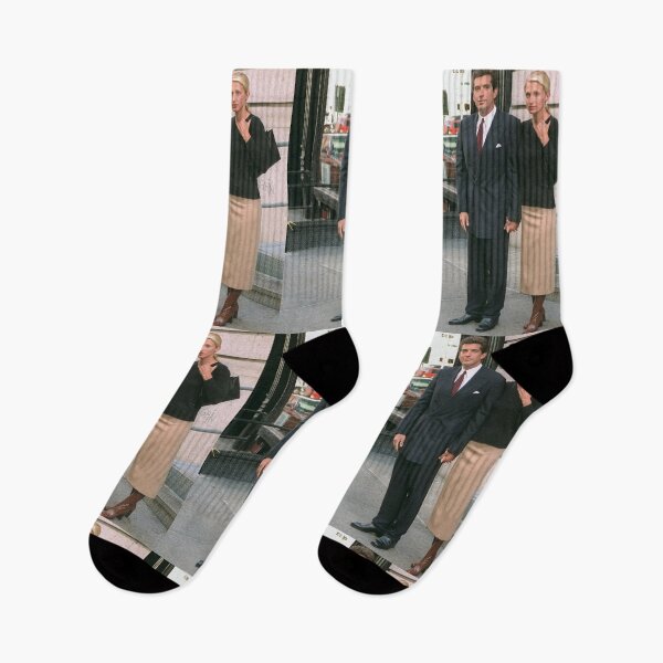 Item preview, Carolyn Bessette Kennedy and John F Kennedy Jr designed and sold by PeacefulHShop.