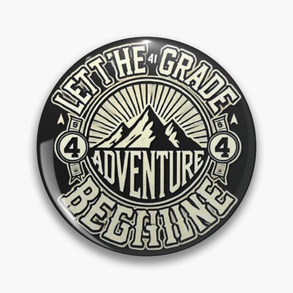 Item preview, Let the 4th Grade Adventure Begin Fourth Grade Teacher designed and sold by SztylishDesigns.
