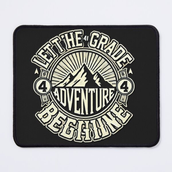 Item preview, Let the 4th Grade Adventure Begin Fourth Grade Teacher designed and sold by SztylishDesigns.