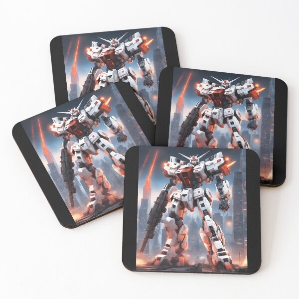 Item preview, Epic Mecha Warrior - Futuristic Sci-Fi Battle Art designed and sold by shaynetwright.