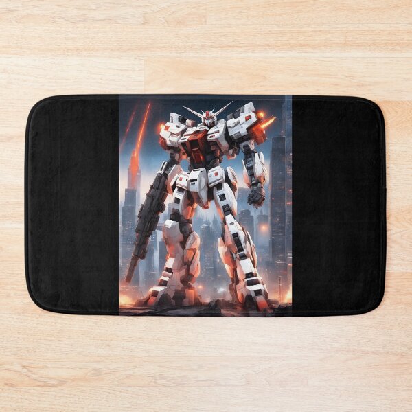 Item preview, Epic Mecha Warrior - Futuristic Sci-Fi Battle Art designed and sold by shaynetwright.