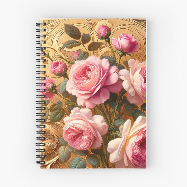 Item preview, Pink Roses Alphonse Mucha designed and sold by maniacfitness.
