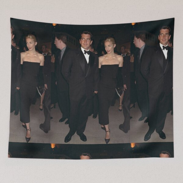 Item preview, Carolyn Bessette Kennedy and John F Kennedy Jr (v2) designed and sold by PeacefulHShop.