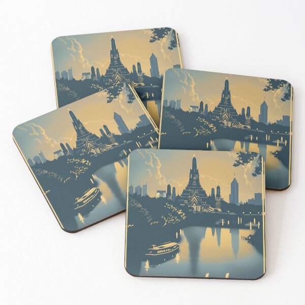 Item preview, Bangkok Eternal: Illustrated Memories designed and sold by MidArtForge.