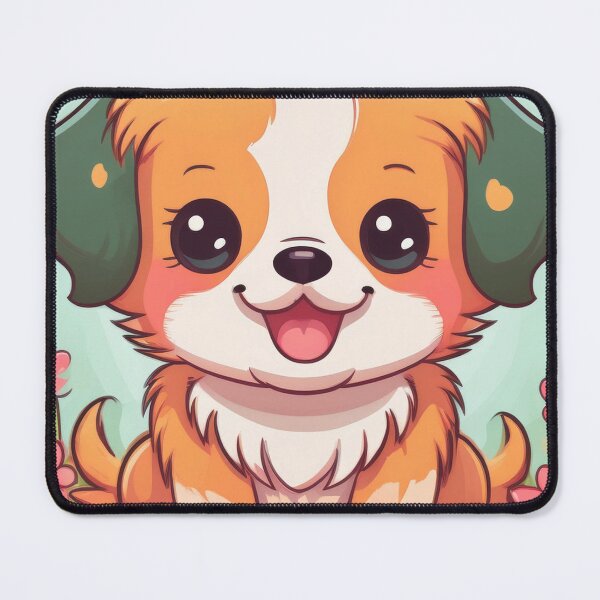 Item preview, “Adorable Puppy Love Illustration” designed and sold by EidansEmpire.