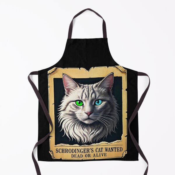 Item preview, Schrodinger's Cat Wanted designed and sold by ElenaHrubes.