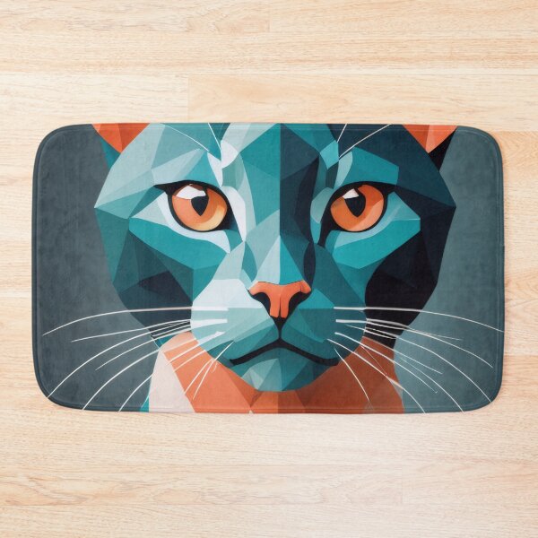 Item preview, Purrfect Polygons designed and sold by watwateroo.