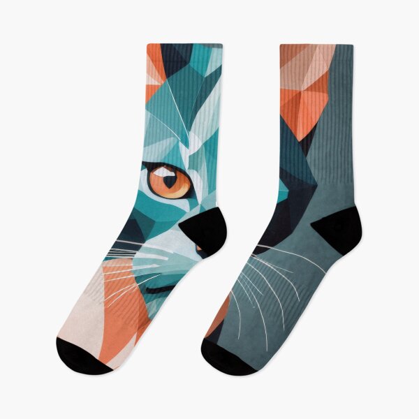 Item preview, Purrfect Polygons designed and sold by watwateroo.