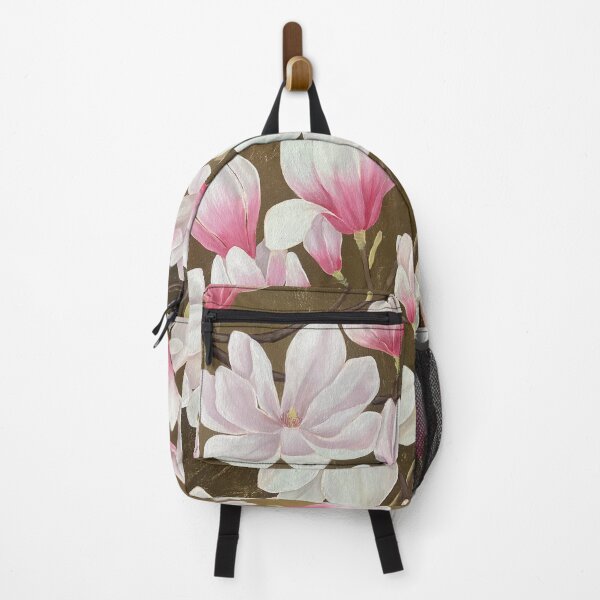 Item preview, Gold painting, Magnolia flowers painting, Floral paiting, Flower oil painting designed and sold by SyncopeMars.