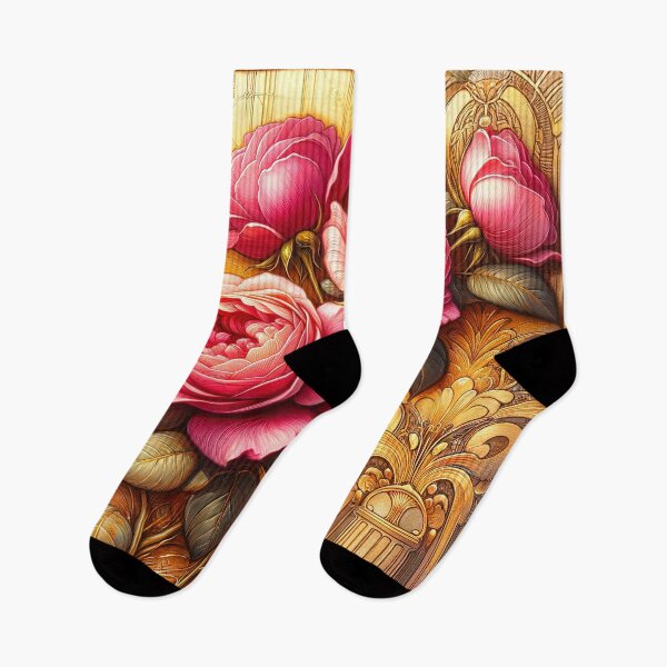 Item preview, Alphonse Mucha Pink Roses designed and sold by maniacfitness.