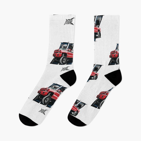 Item preview, american v8 lifted truck red designed and sold by NaquashM.