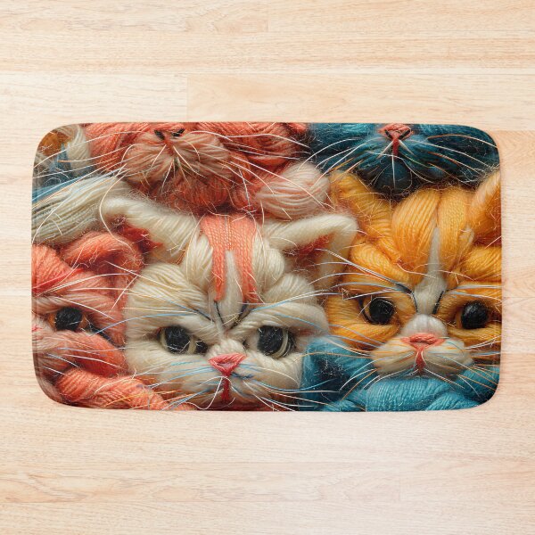 Item preview, Cat made of wool designed and sold by DerSenat.