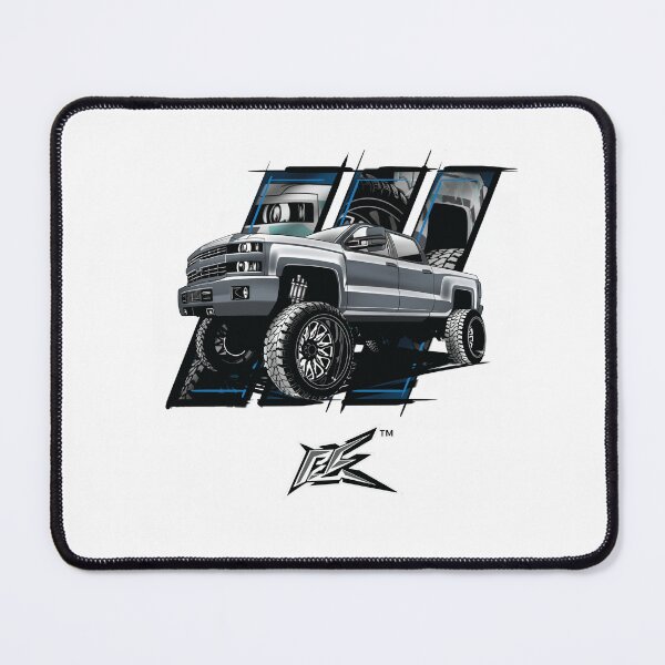 Item preview, american v8 lifted truck gray designed and sold by NaquashM.