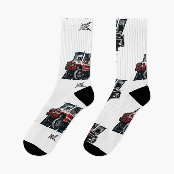 Item preview, american v8 lifted truck red black designed and sold by NaquashM.